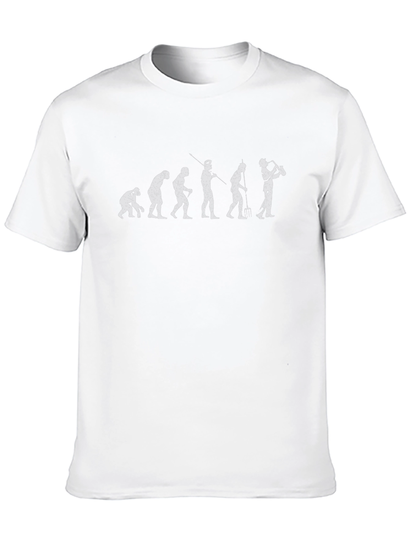 Evolution of Musician T-Shirt - Black Cotton Tee