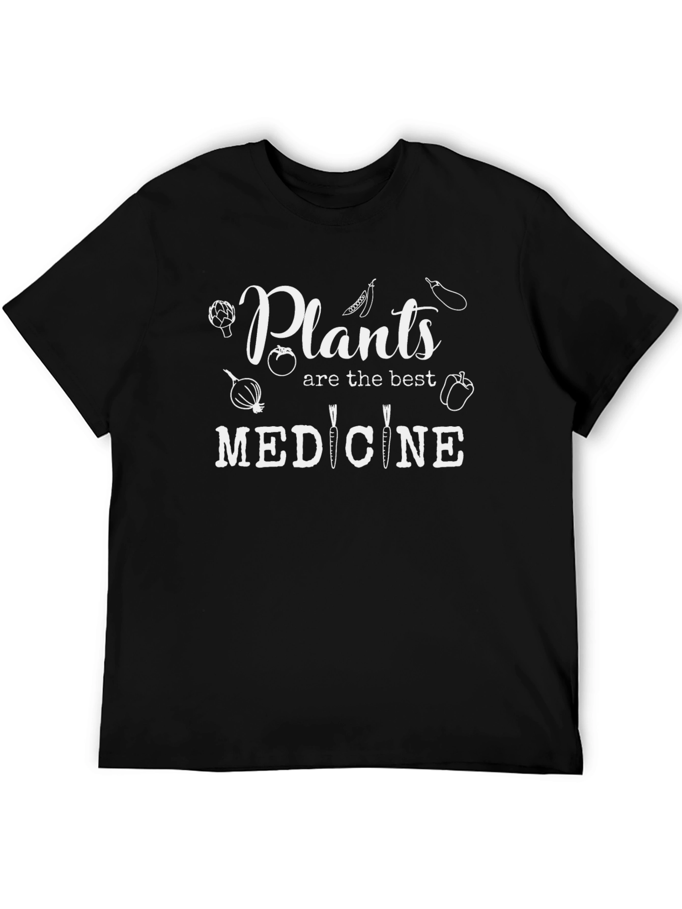 Plants Are The Best Medicine Graphic Tee