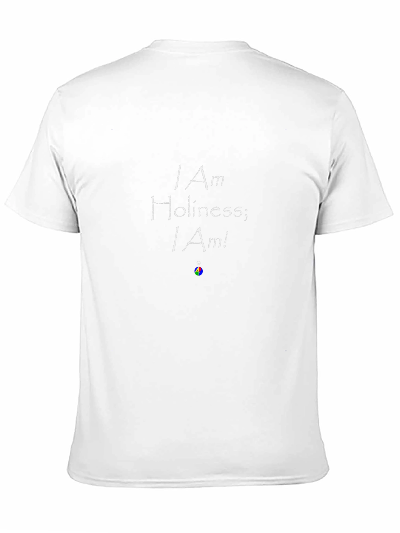 I Am Holiness Black Graphic T-Shirt