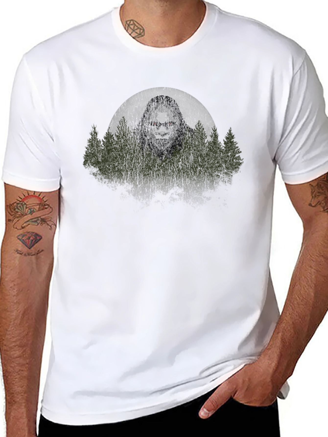 Bigfoot Forest Tee - Mystery & Style