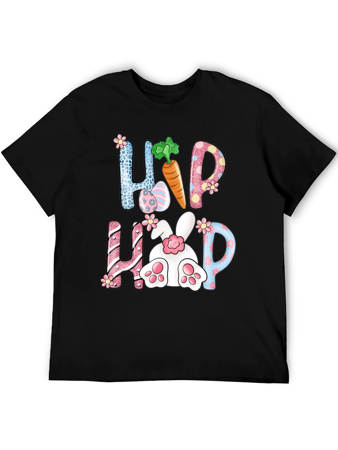 Hip Hop Bunny Easter T-Shirt