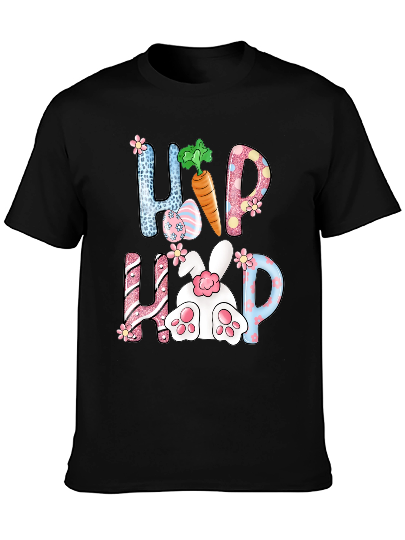 Hip Hop Bunny Easter T-Shirt