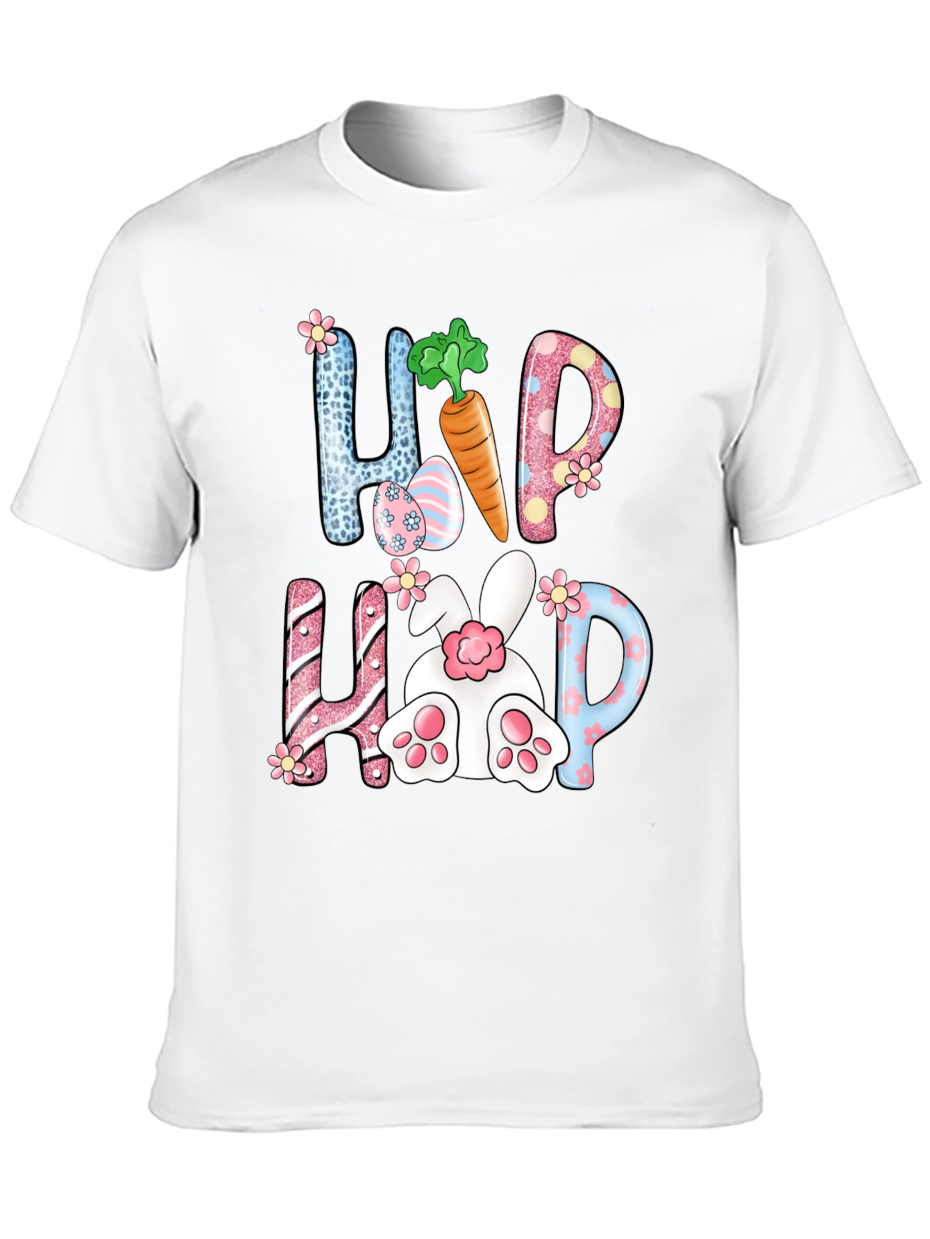 Hip Hop Bunny Easter T-Shirt