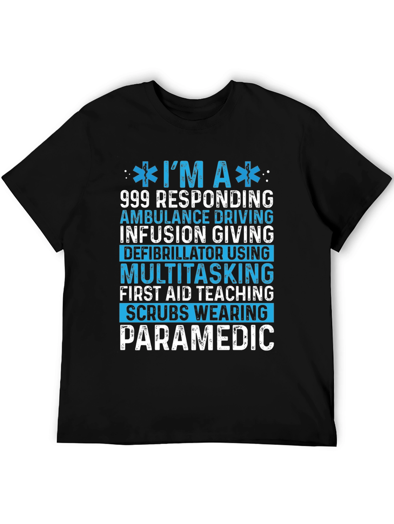 Paramedic T-Shirt: 999 Responding Tee