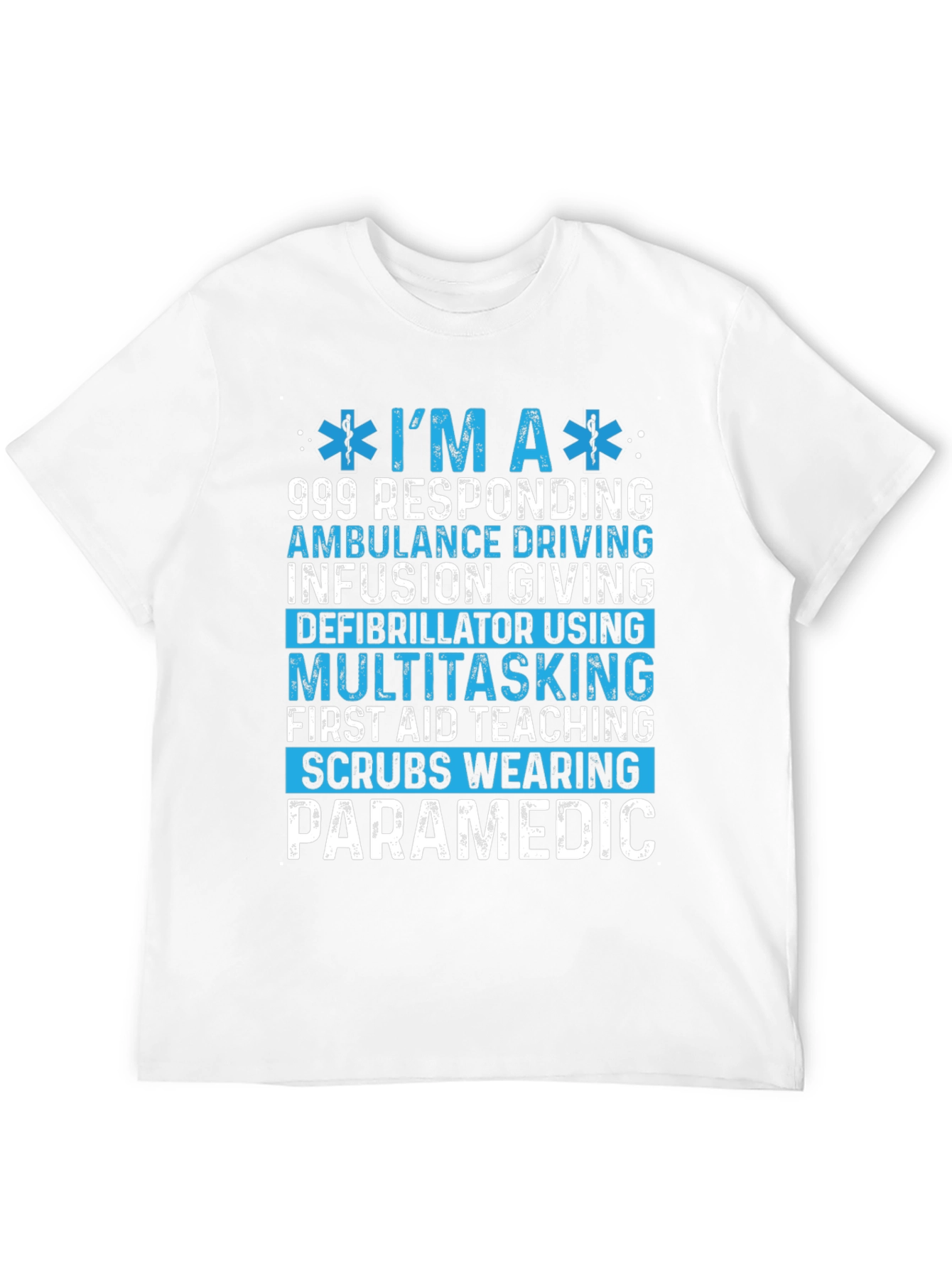 Paramedic T-Shirt: 999 Responding Tee