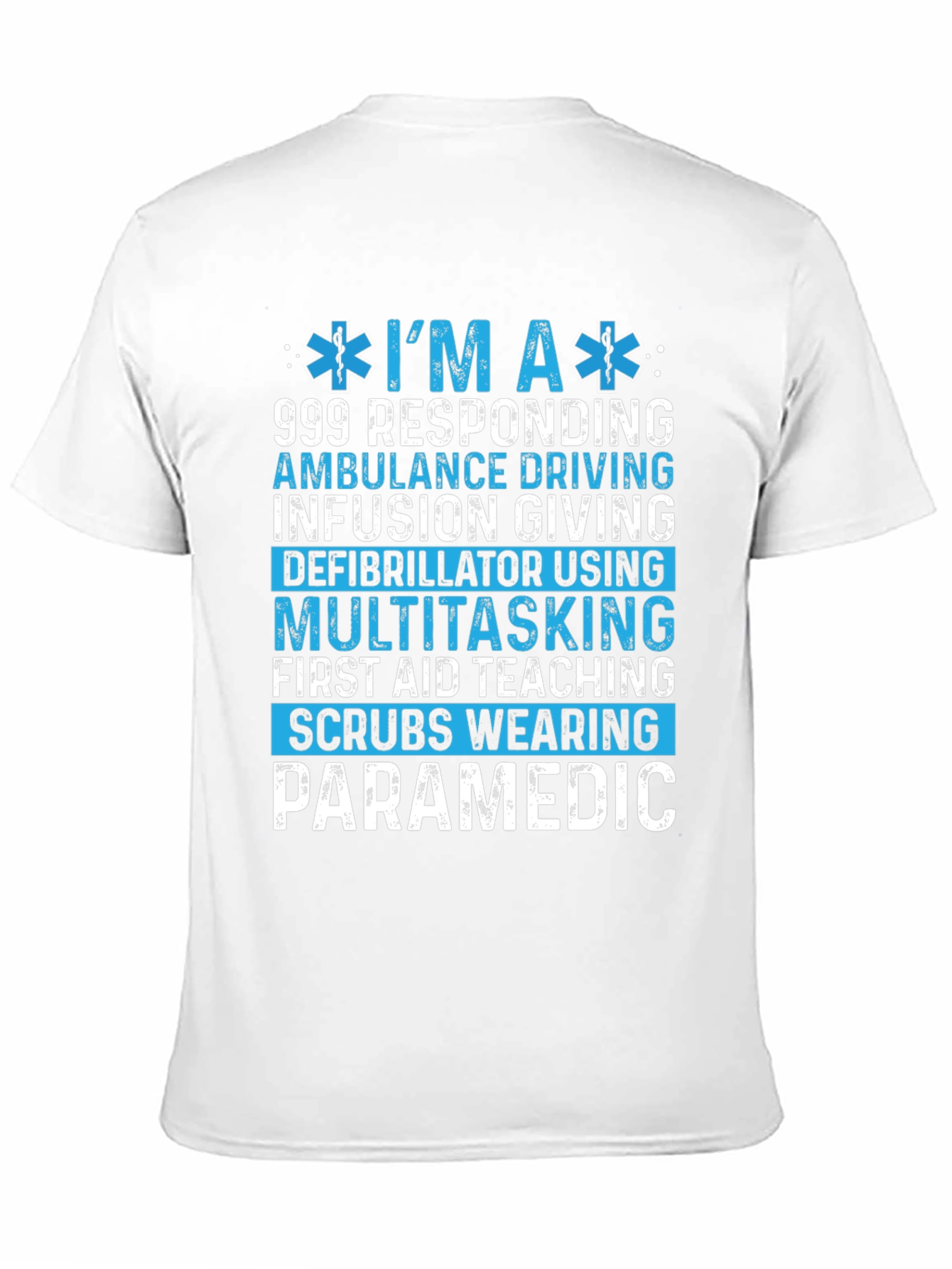 Paramedic T-Shirt: 999 Responding Tee