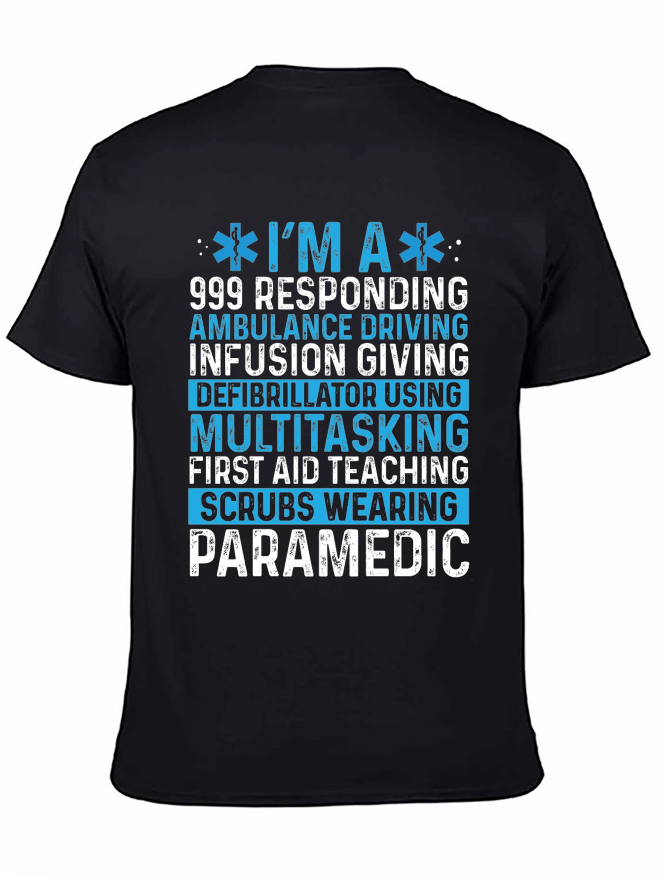 Paramedic T-Shirt: 999 Responding Tee