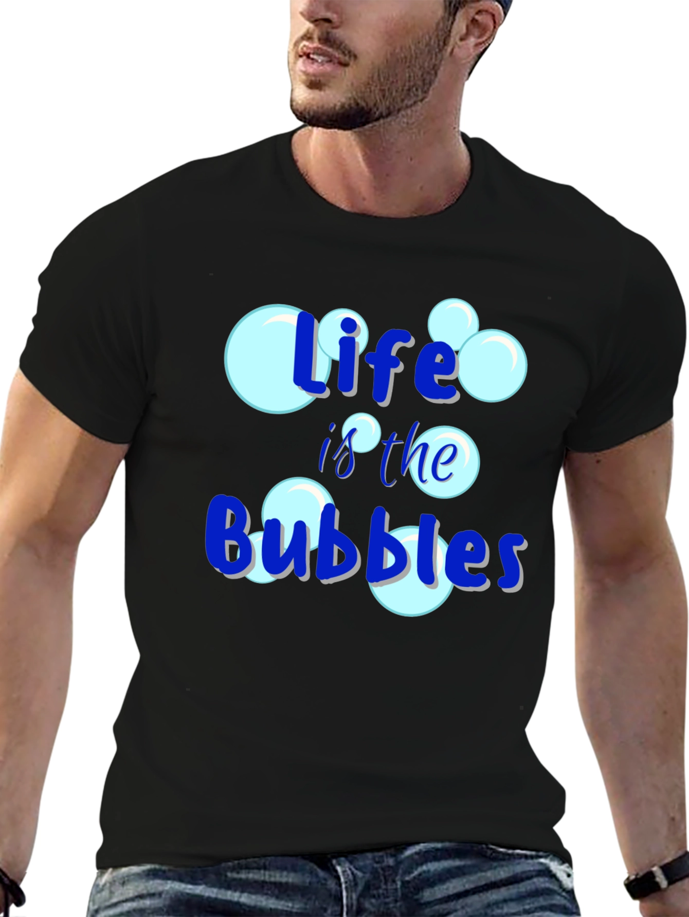 Life is the Bubbles Graphic T-Shirt