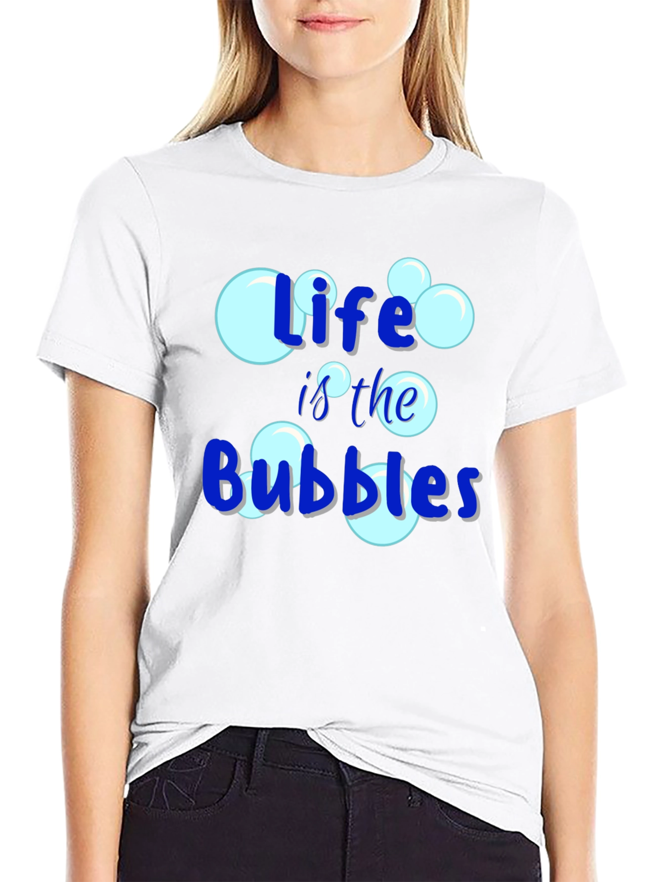 Life is the Bubbles Graphic T-Shirt