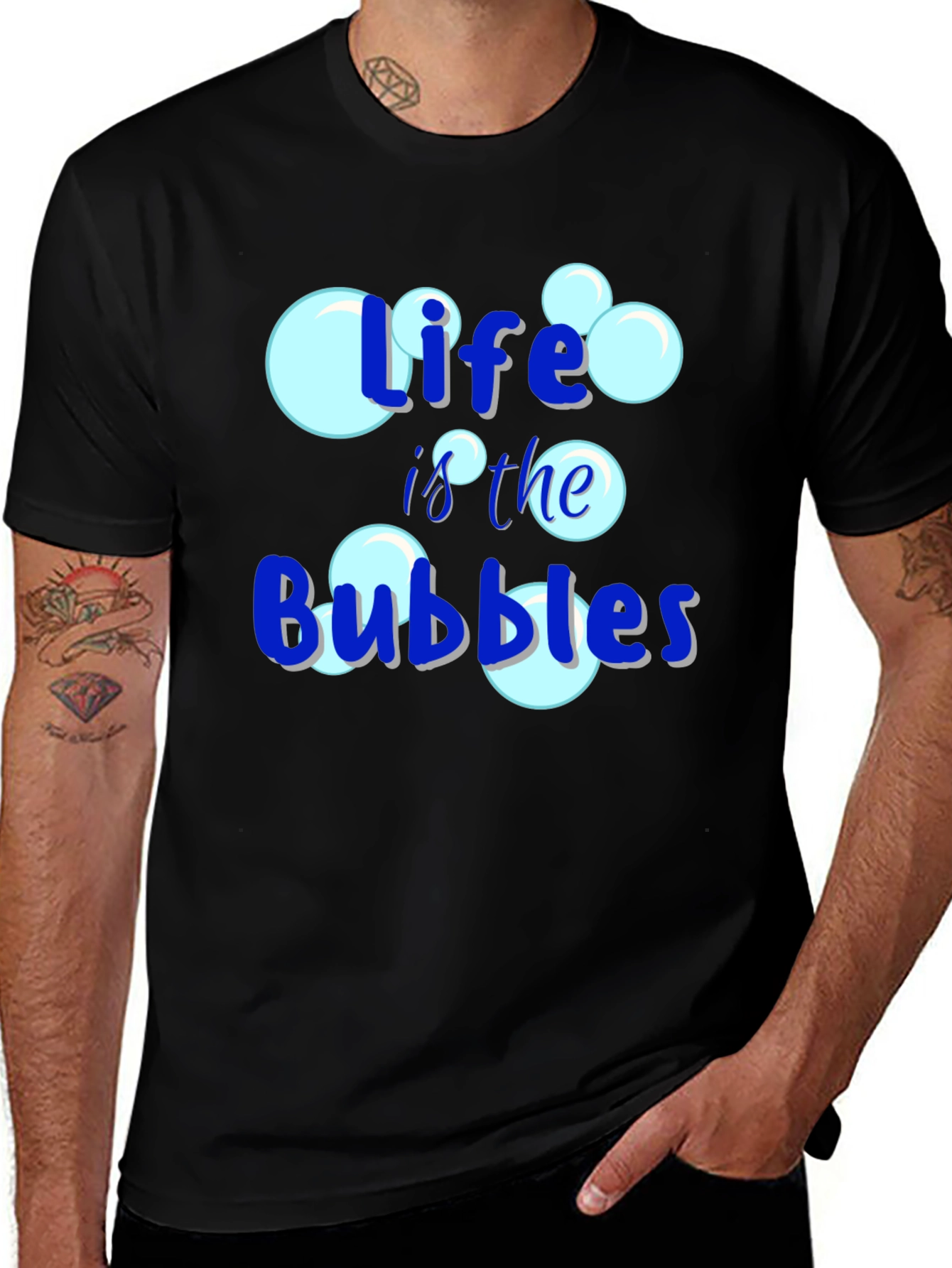 Life is the Bubbles Graphic T-Shirt