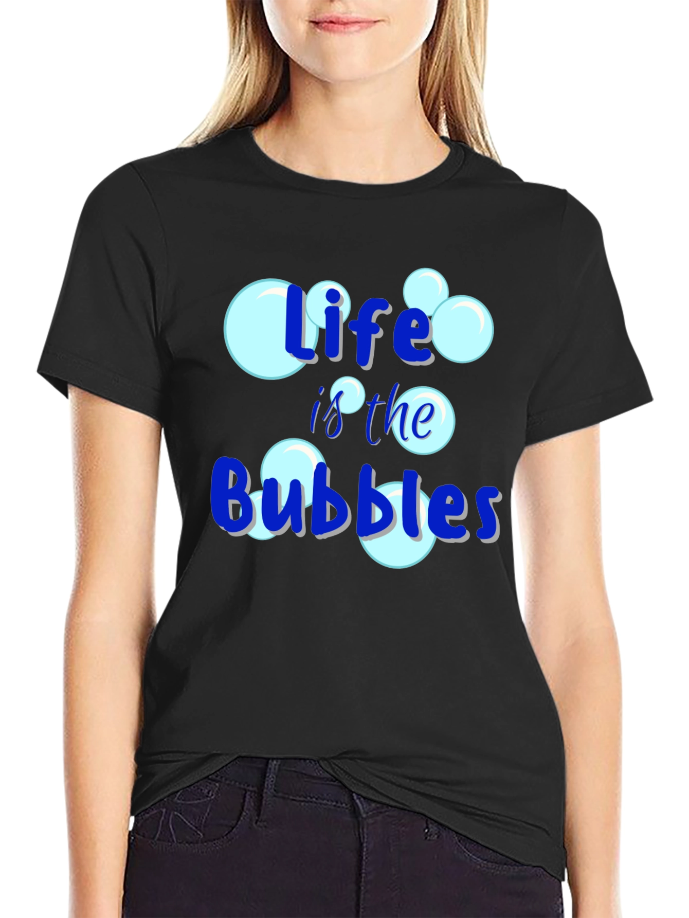 Life is the Bubbles Graphic T-Shirt