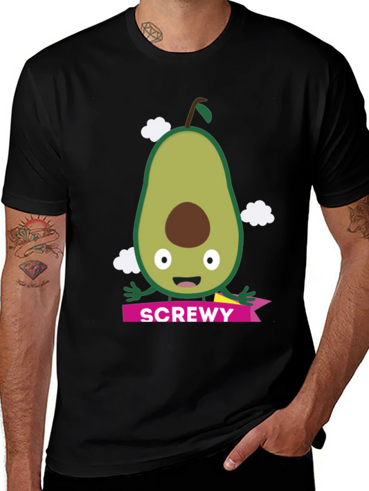 Funny Avocado T-Shirt - Screw You Pun Tee