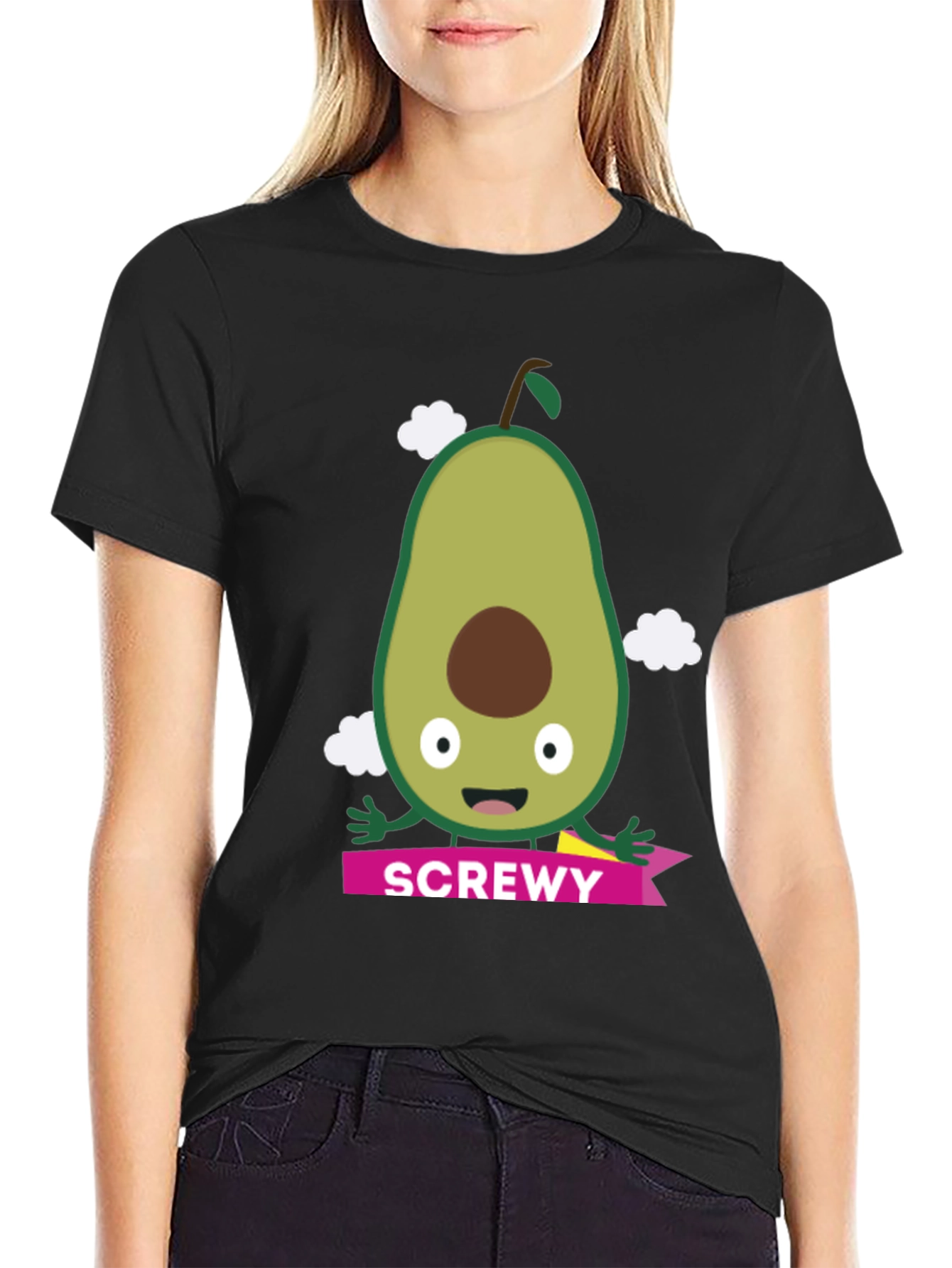 Funny Avocado T-Shirt - Screw You Pun Tee