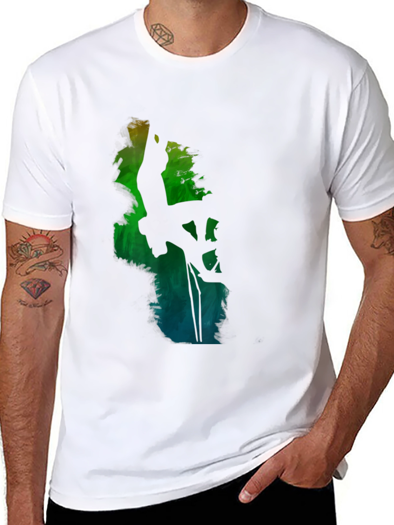 Climbing Silhouette Black Graphic Tee