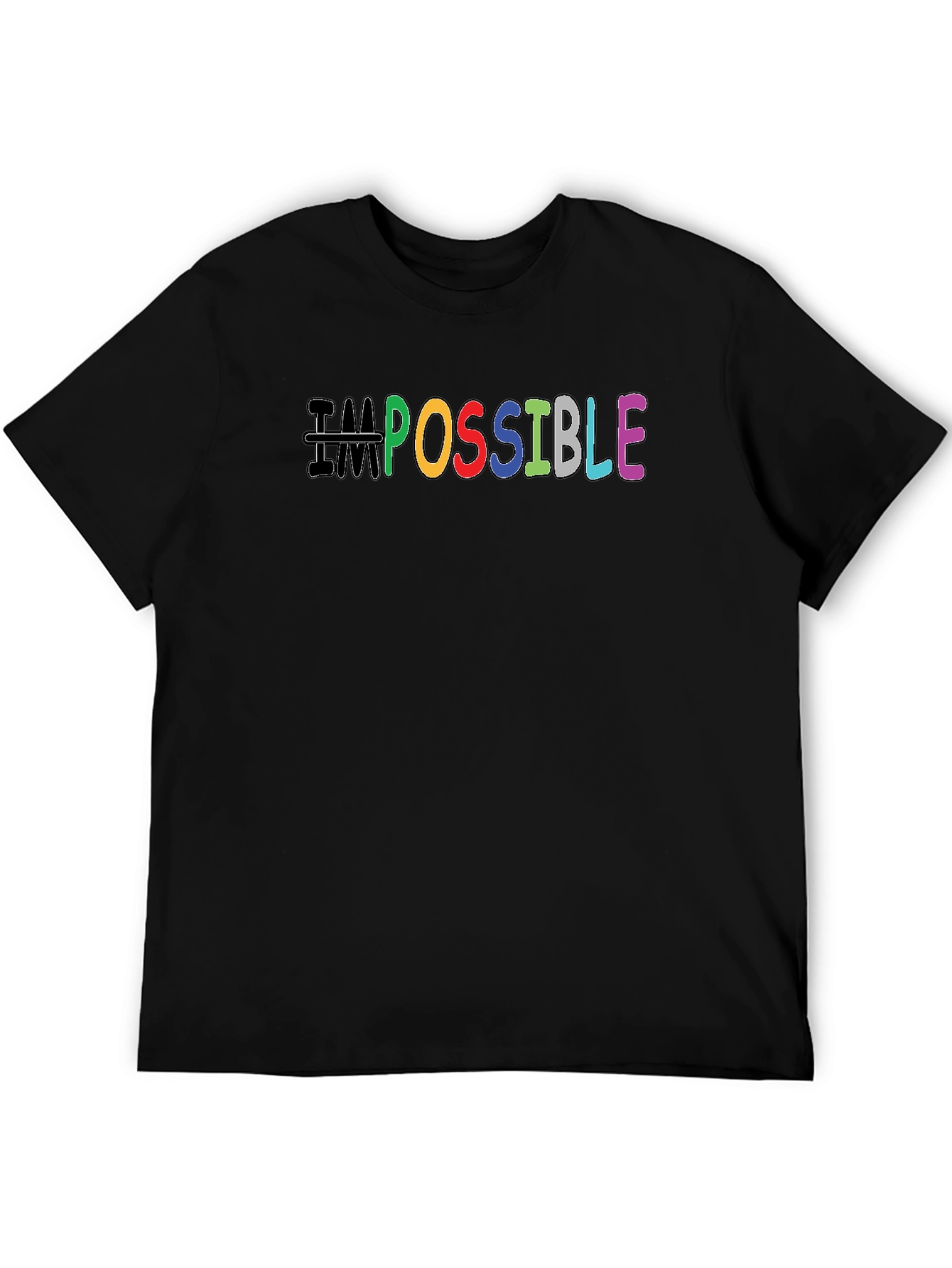Impossible Possible T-Shirt - Motivational Graphic Tee