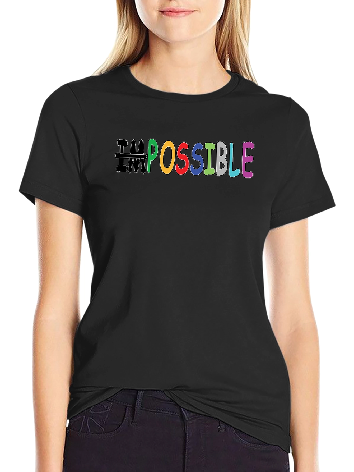 Impossible Possible T-Shirt - Motivational Graphic Tee