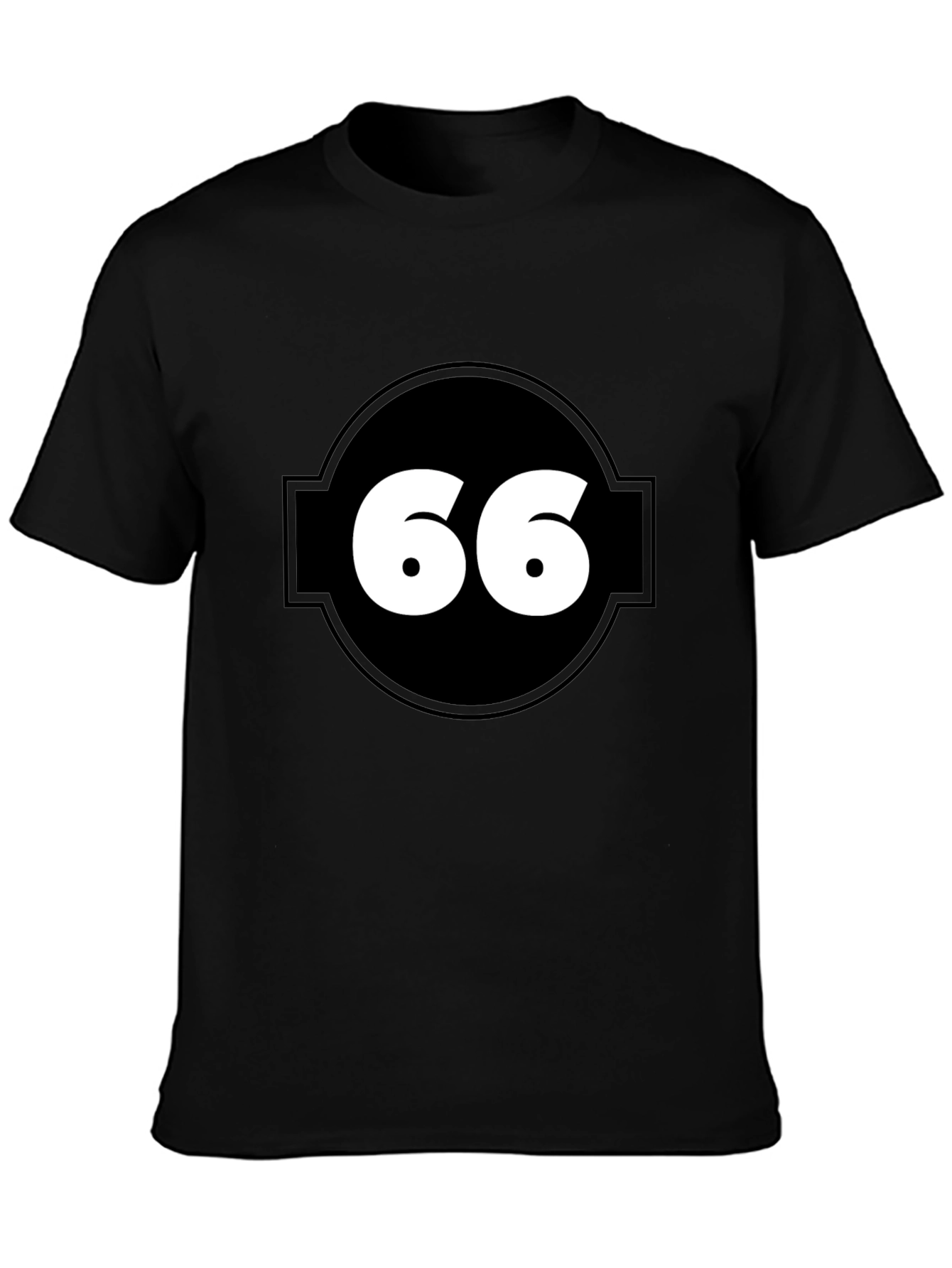 Number 66 Graphic Tee - Cool Casual Style