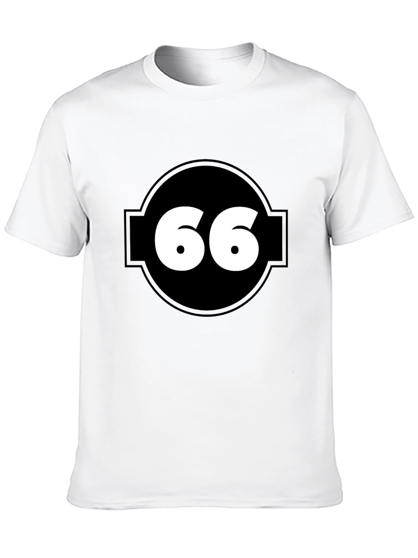 Number 66 Graphic Tee - Cool Casual Style