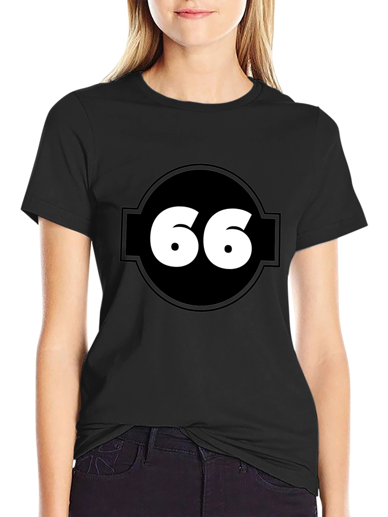 Number 66 Graphic Tee - Cool Casual Style