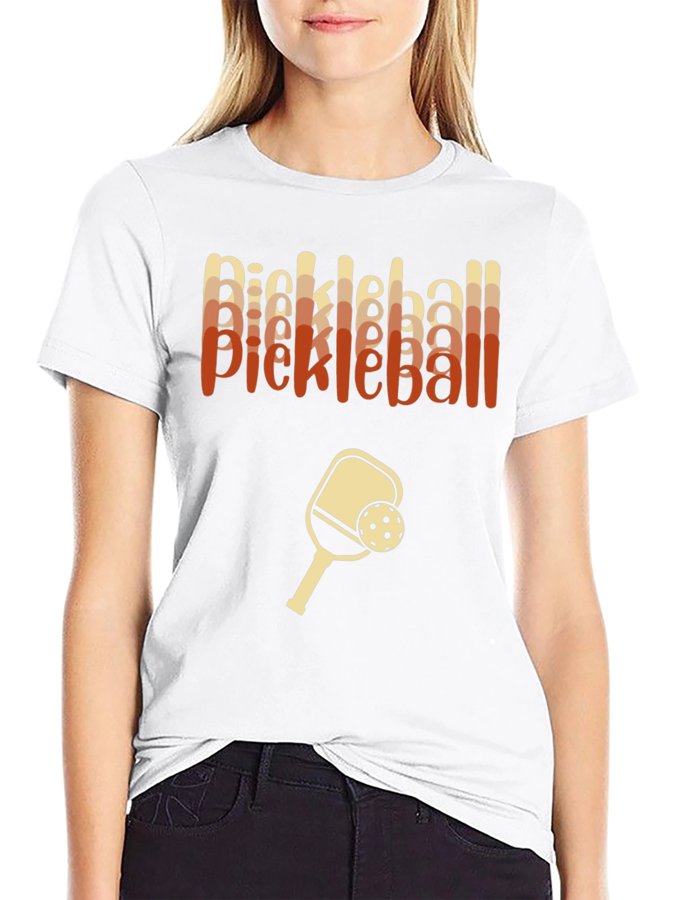 Pickleball Player Graphic Tee - Fun Sport Shirt