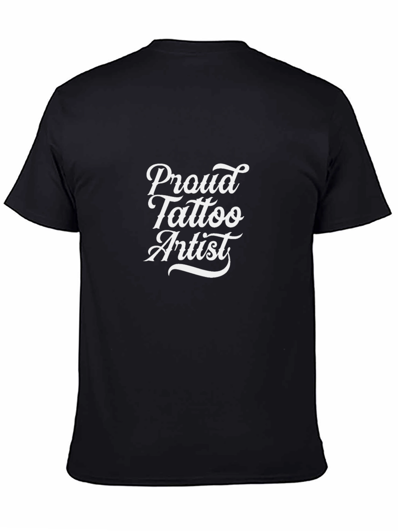 Proud Tattoo Artist Black T-Shirt