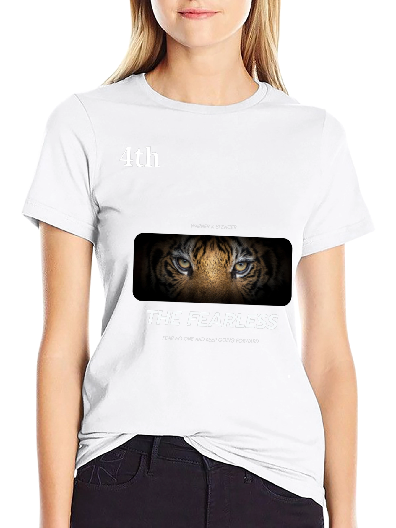 The Fearless Tiger Graphic T-Shirt