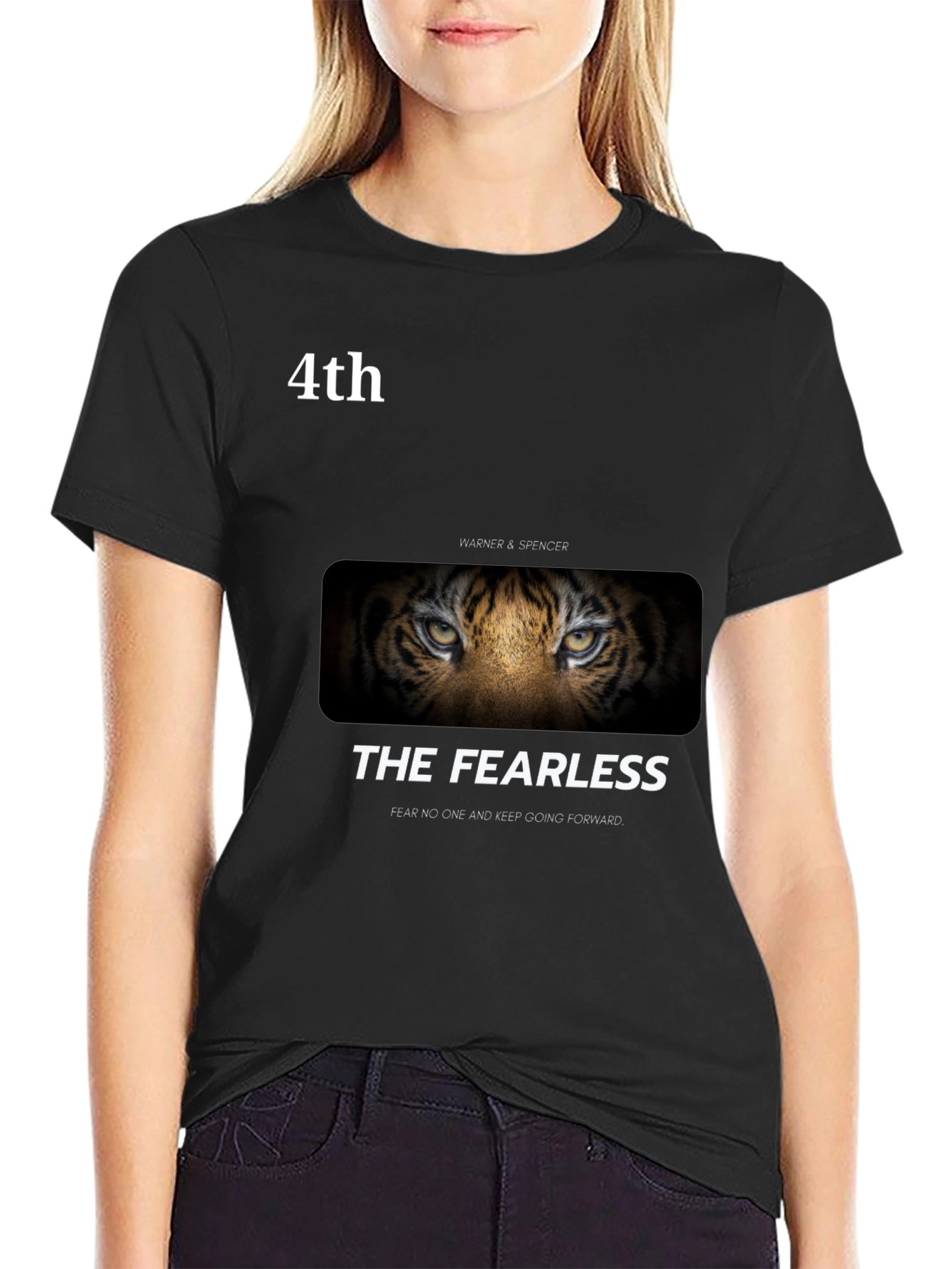 The Fearless Tiger Graphic T-Shirt