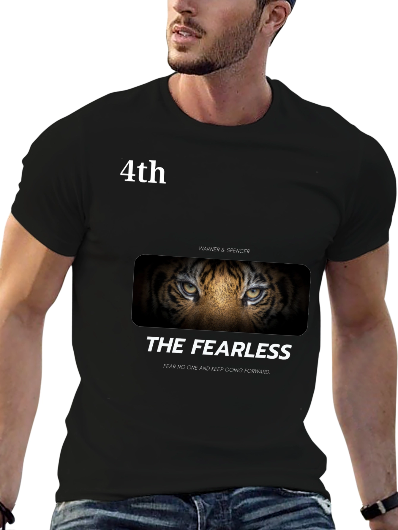 The Fearless Tiger Graphic T-Shirt