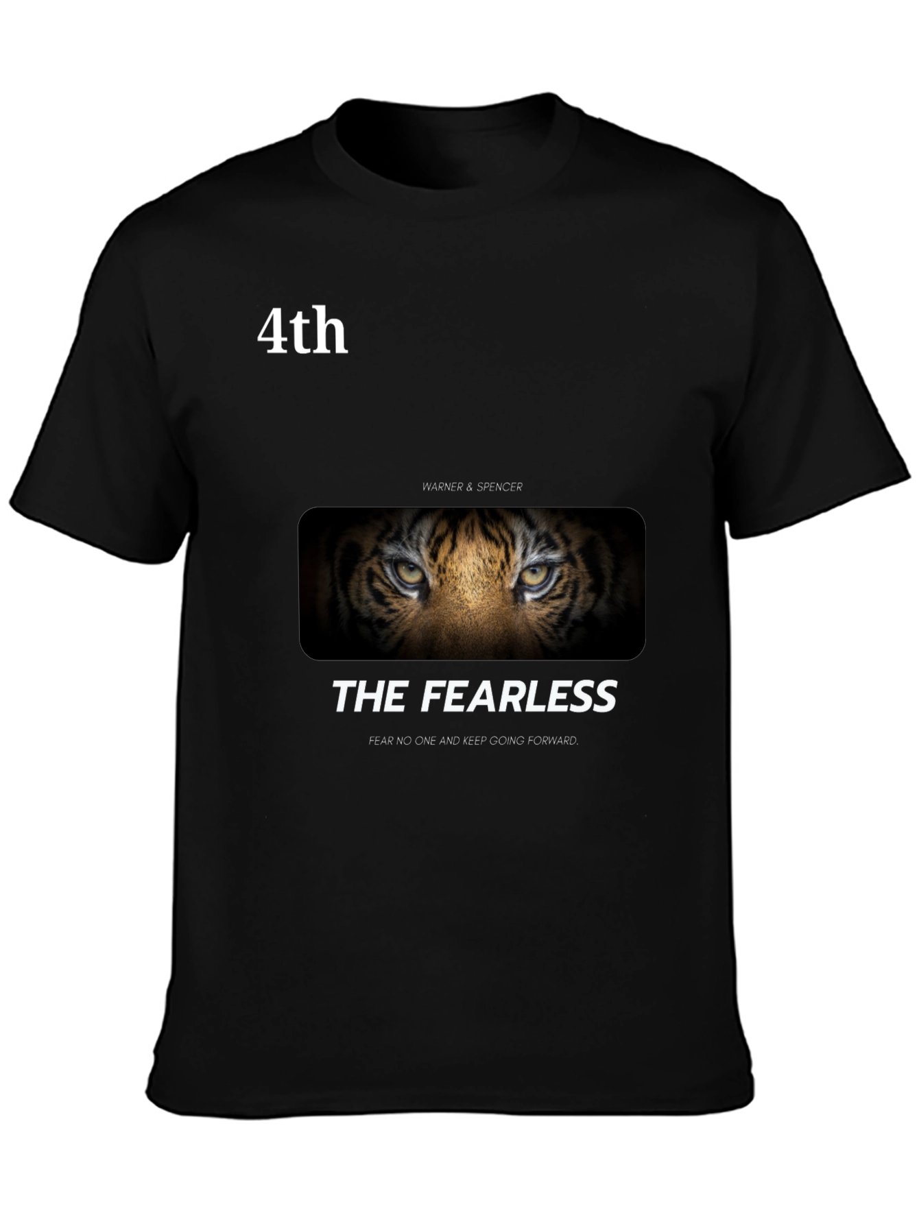 The Fearless Tiger Graphic T-Shirt
