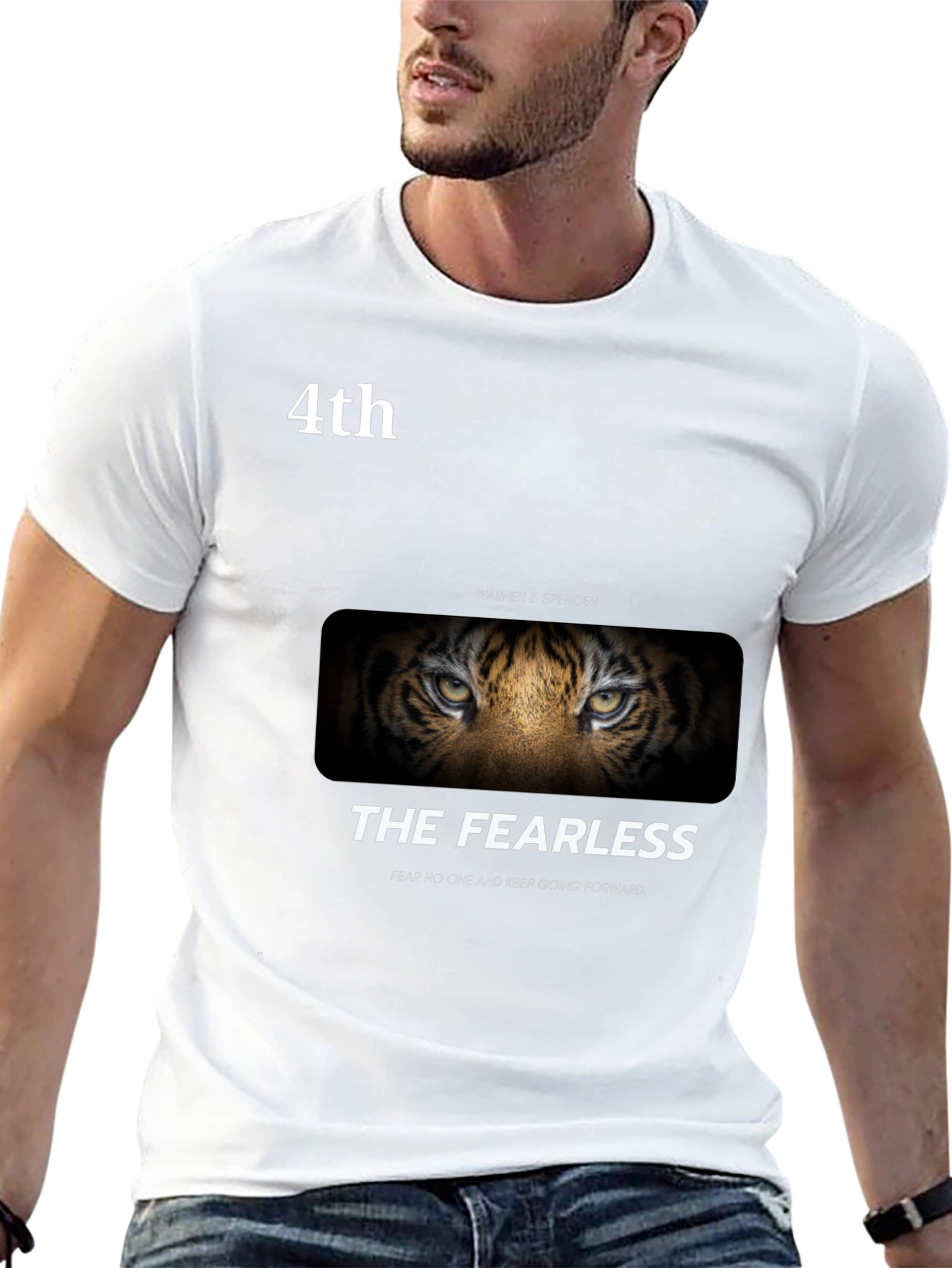 The Fearless Tiger Graphic T-Shirt
