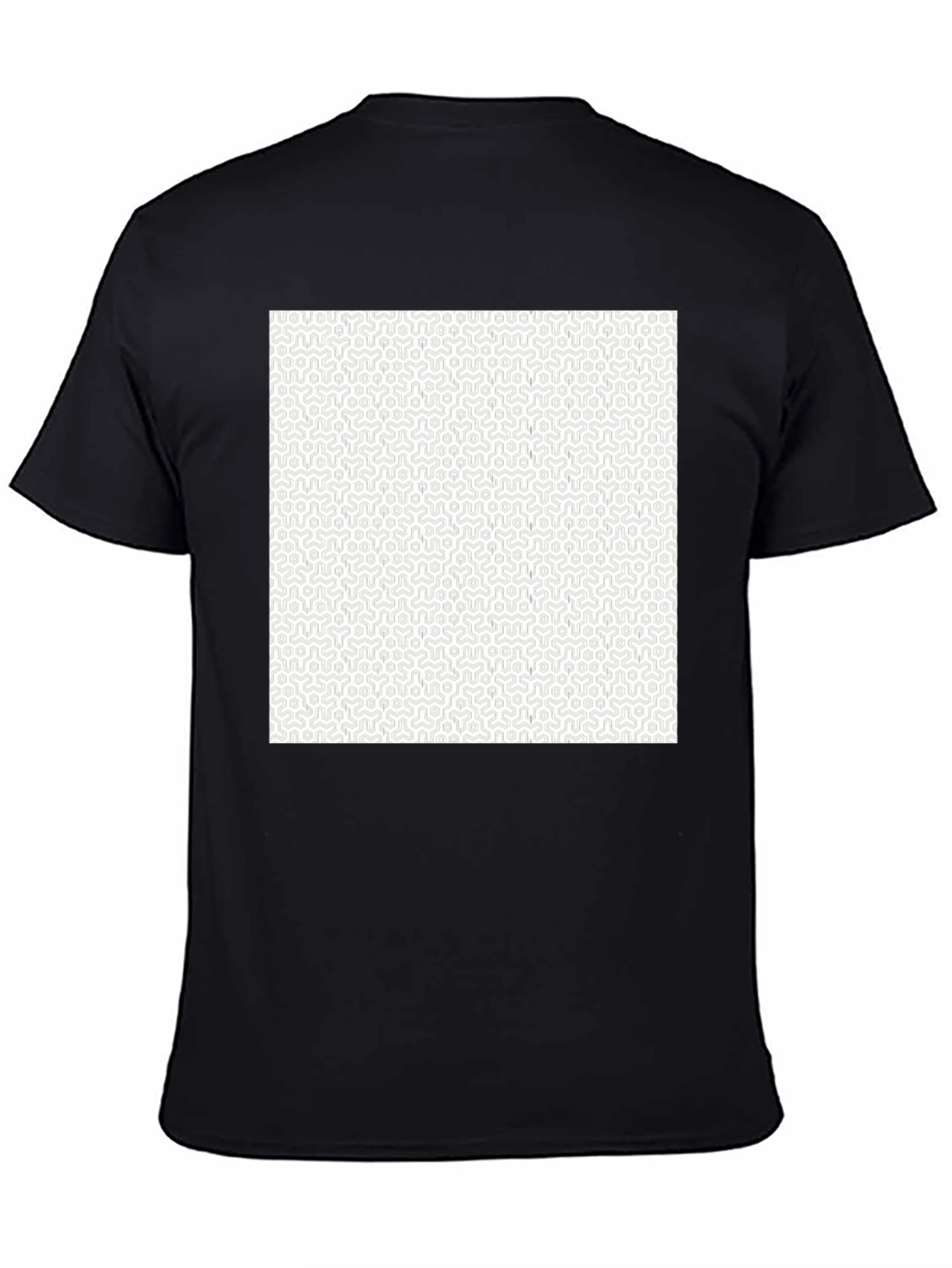 Geometric Pattern Tee - Modern Style