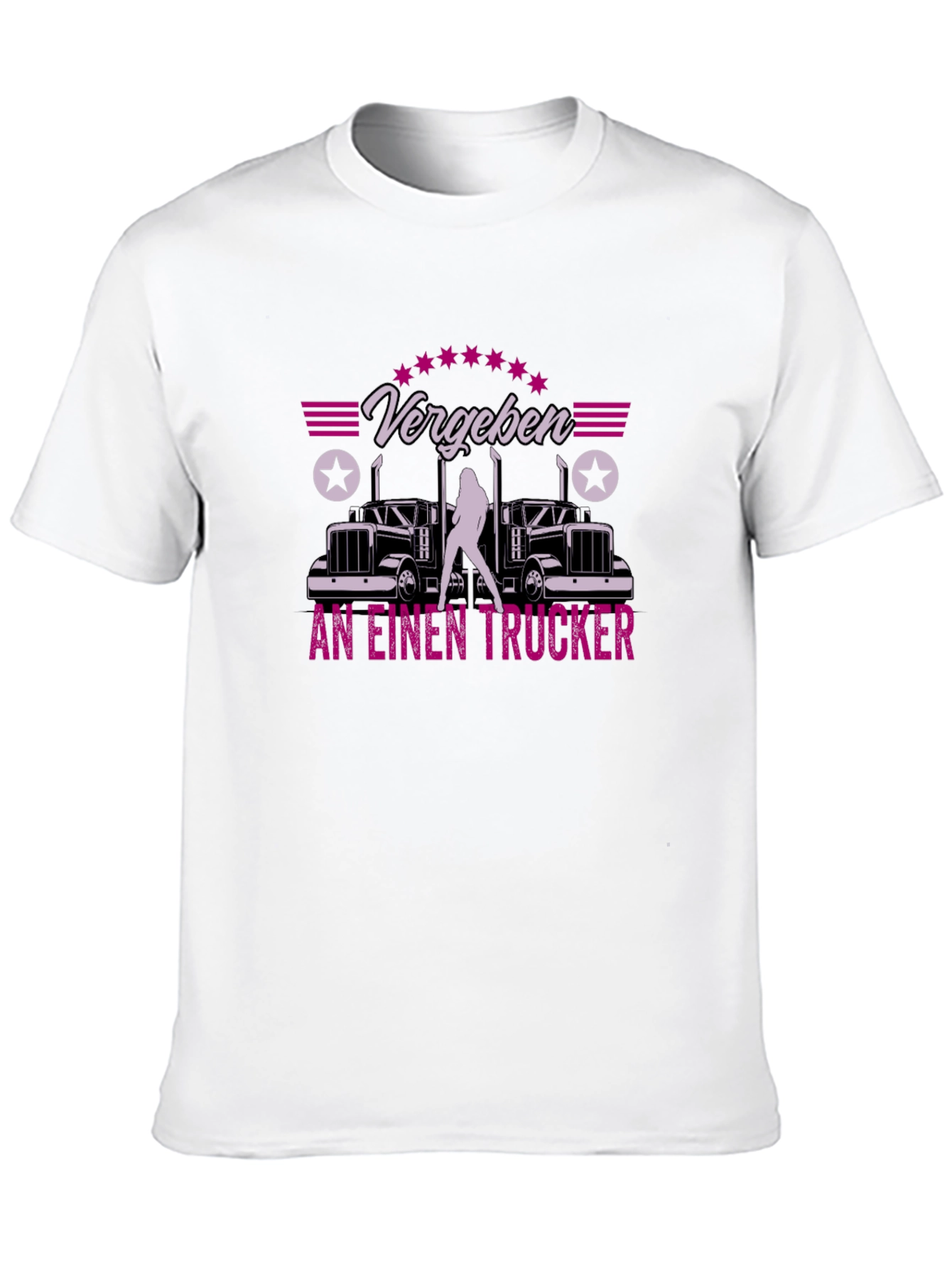 Trucker Tee - Vergeben an einen Trucker Graphic T-Shirt