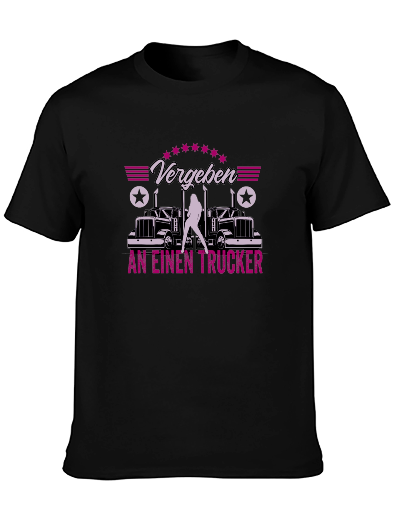 Trucker Tee - Vergeben an einen Trucker Graphic T-Shirt