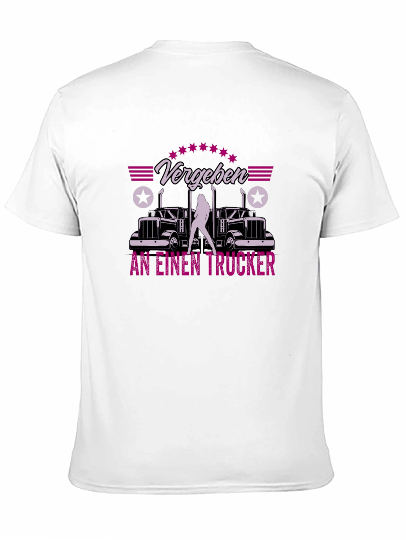 Trucker Tee - Vergeben an einen Trucker Graphic T-Shirt