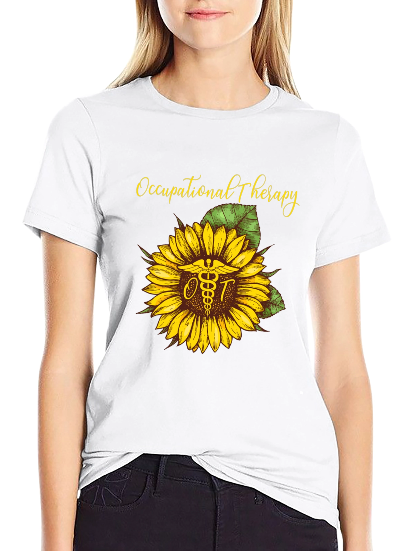 Occupational Therapy Sunflower T-Shirt