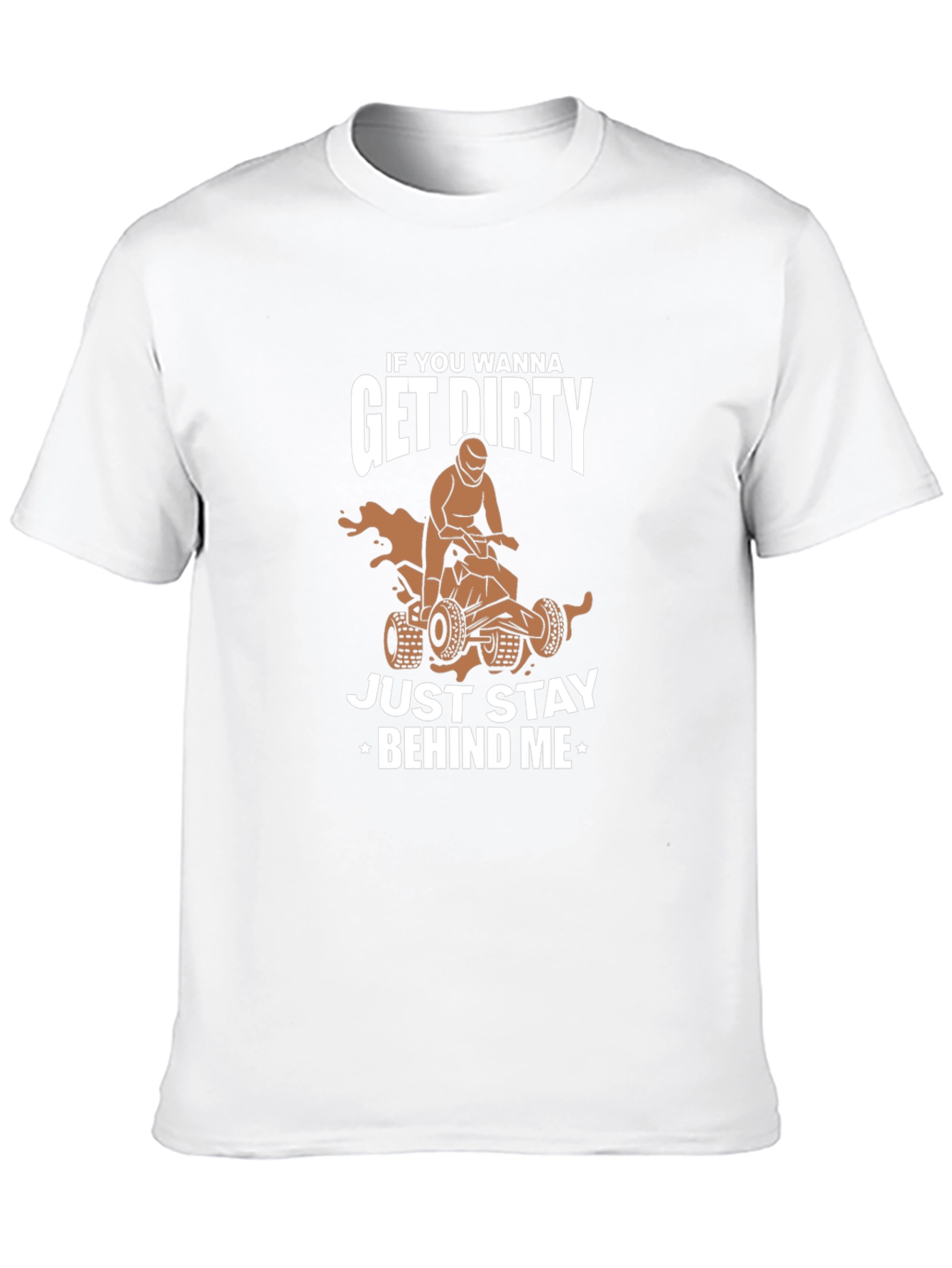 Get Dirty ATV Rider Graphic Tee