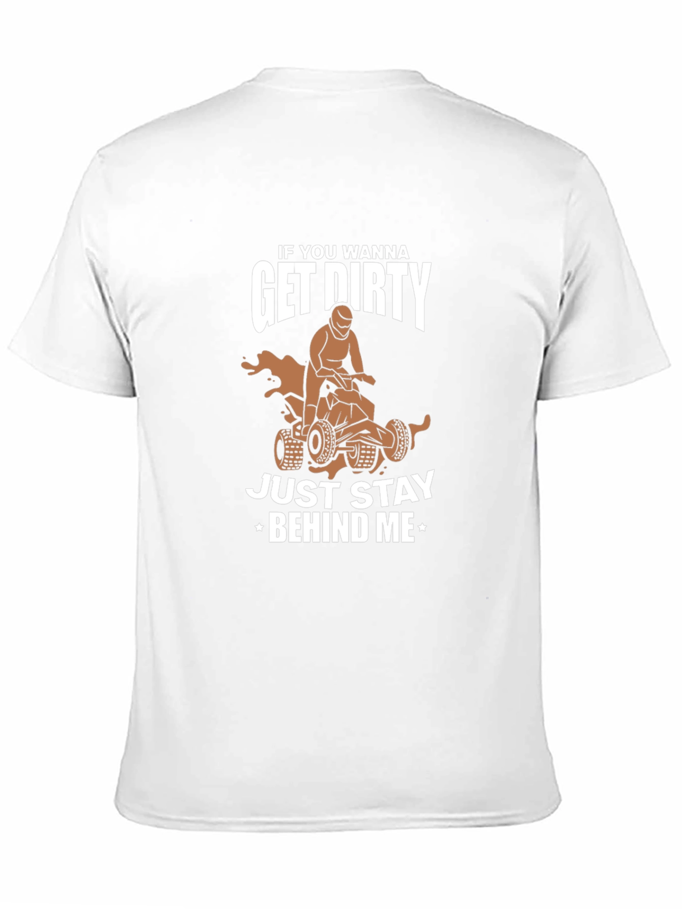 Get Dirty ATV Rider Graphic Tee