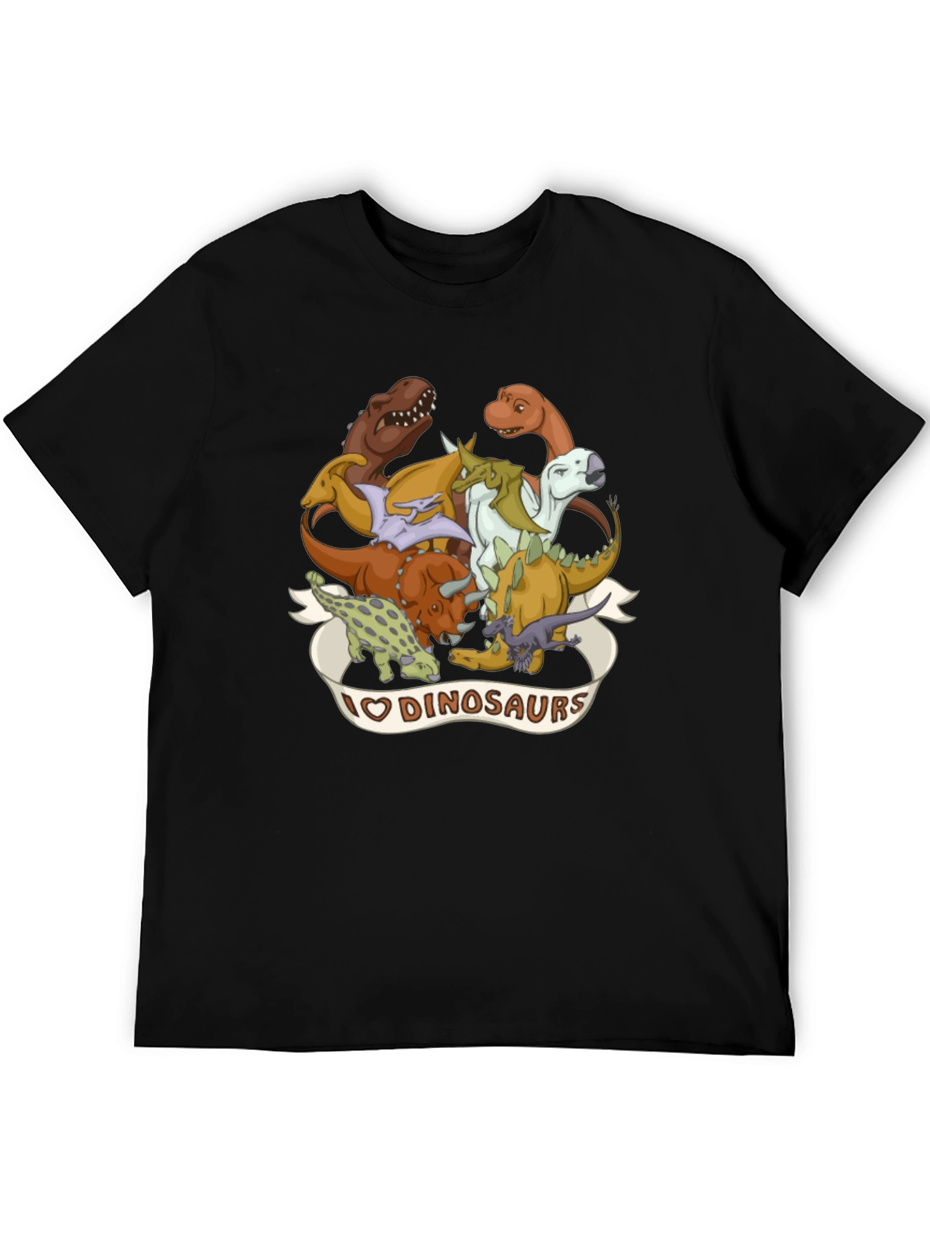 I Love Dinosaurs Graphic T-Shirt