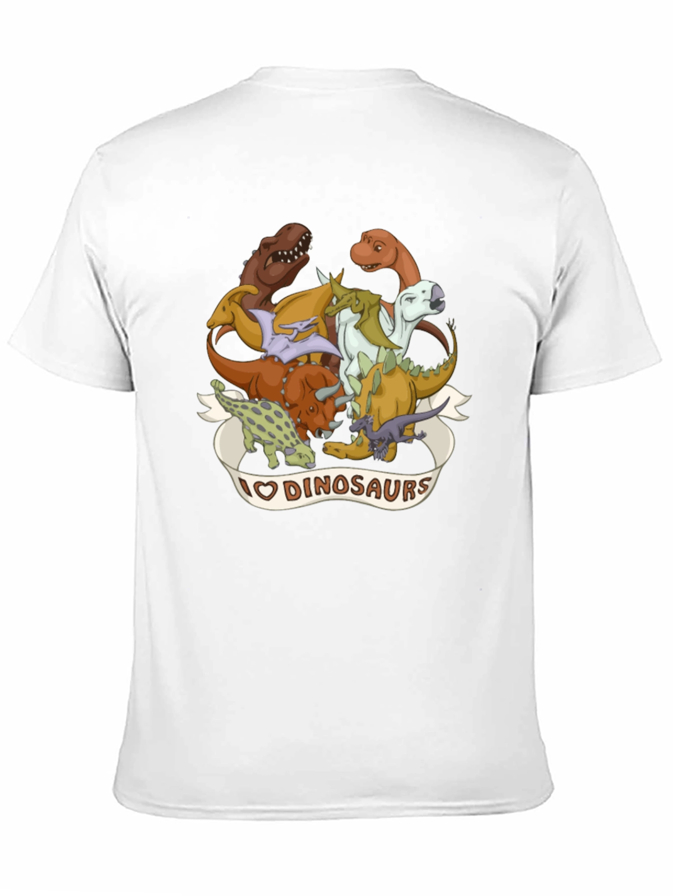 I Love Dinosaurs Graphic T-Shirt
