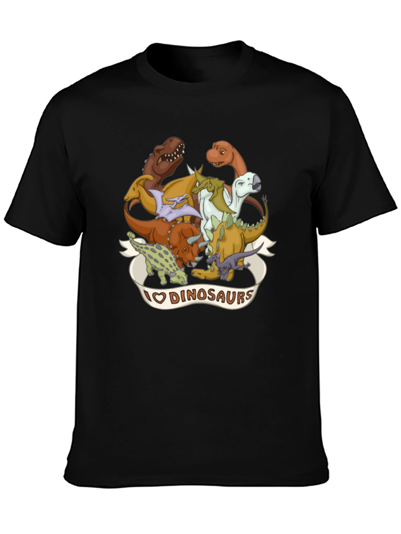 I Love Dinosaurs Graphic T-Shirt