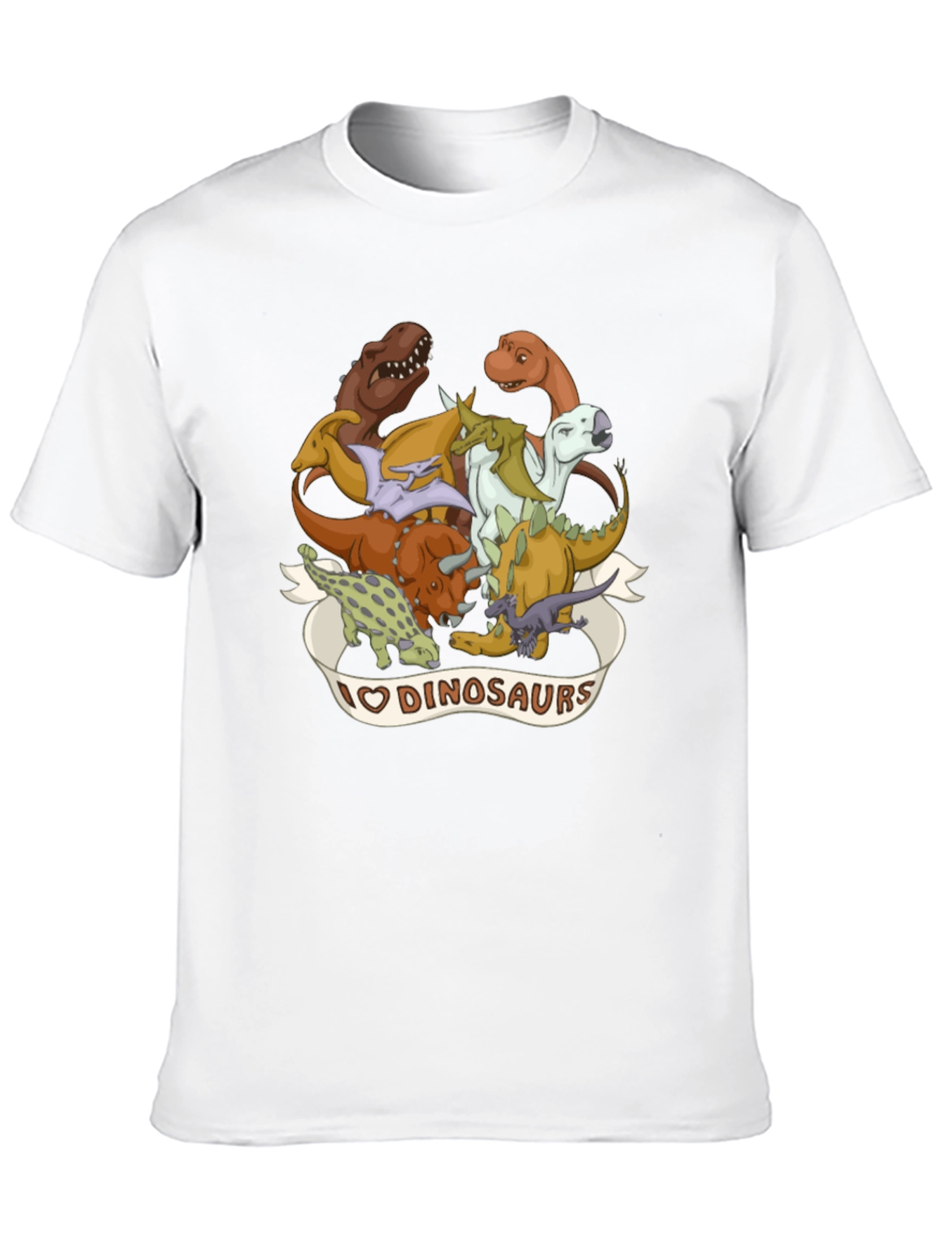 I Love Dinosaurs Graphic T-Shirt