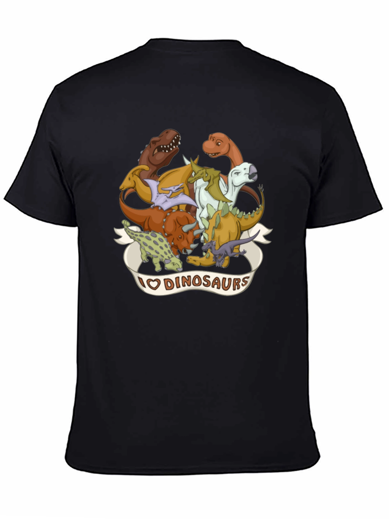 I Love Dinosaurs Graphic T-Shirt