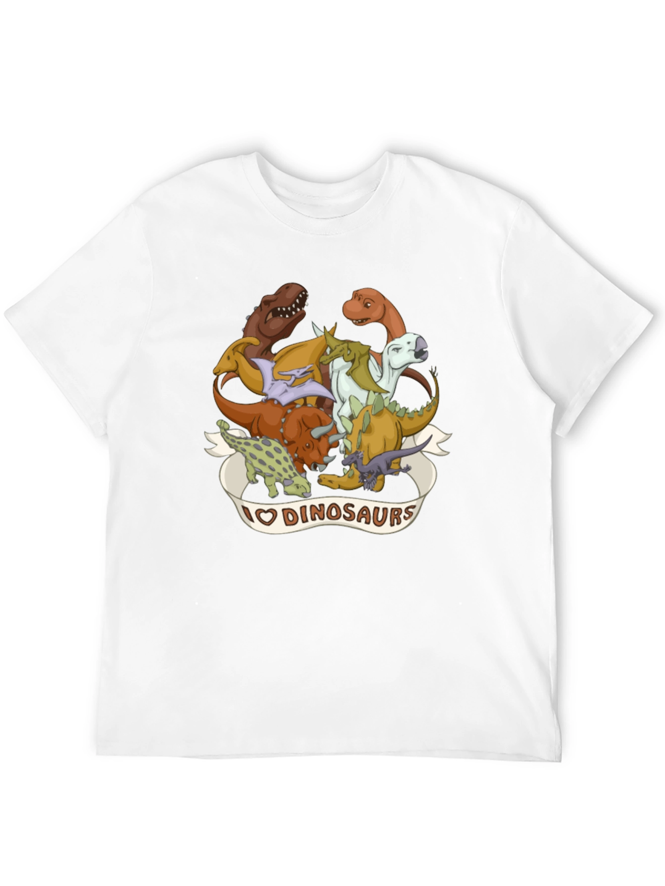 I Love Dinosaurs Graphic T-Shirt
