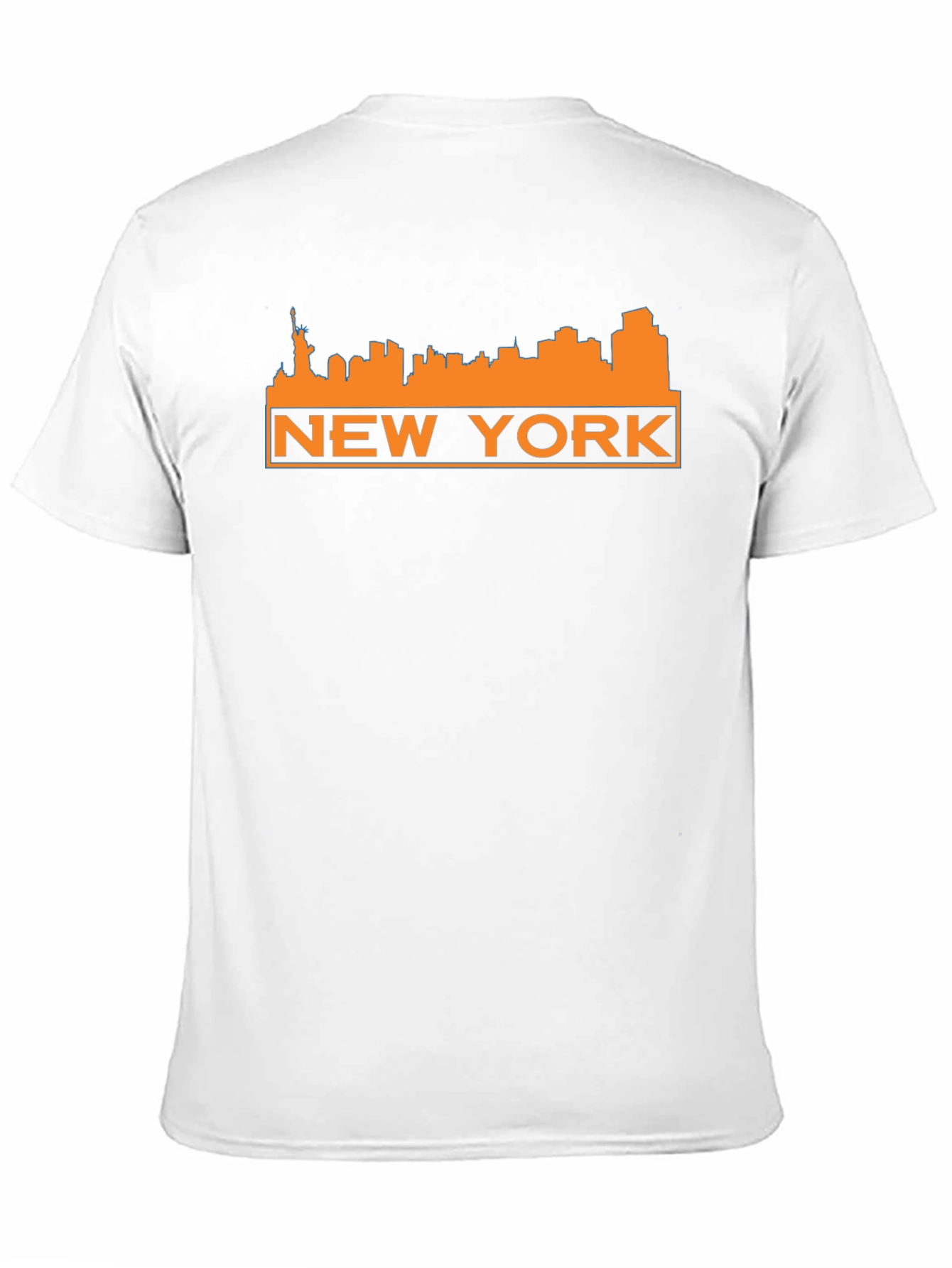 New York Skyline Graphic Tee - Black