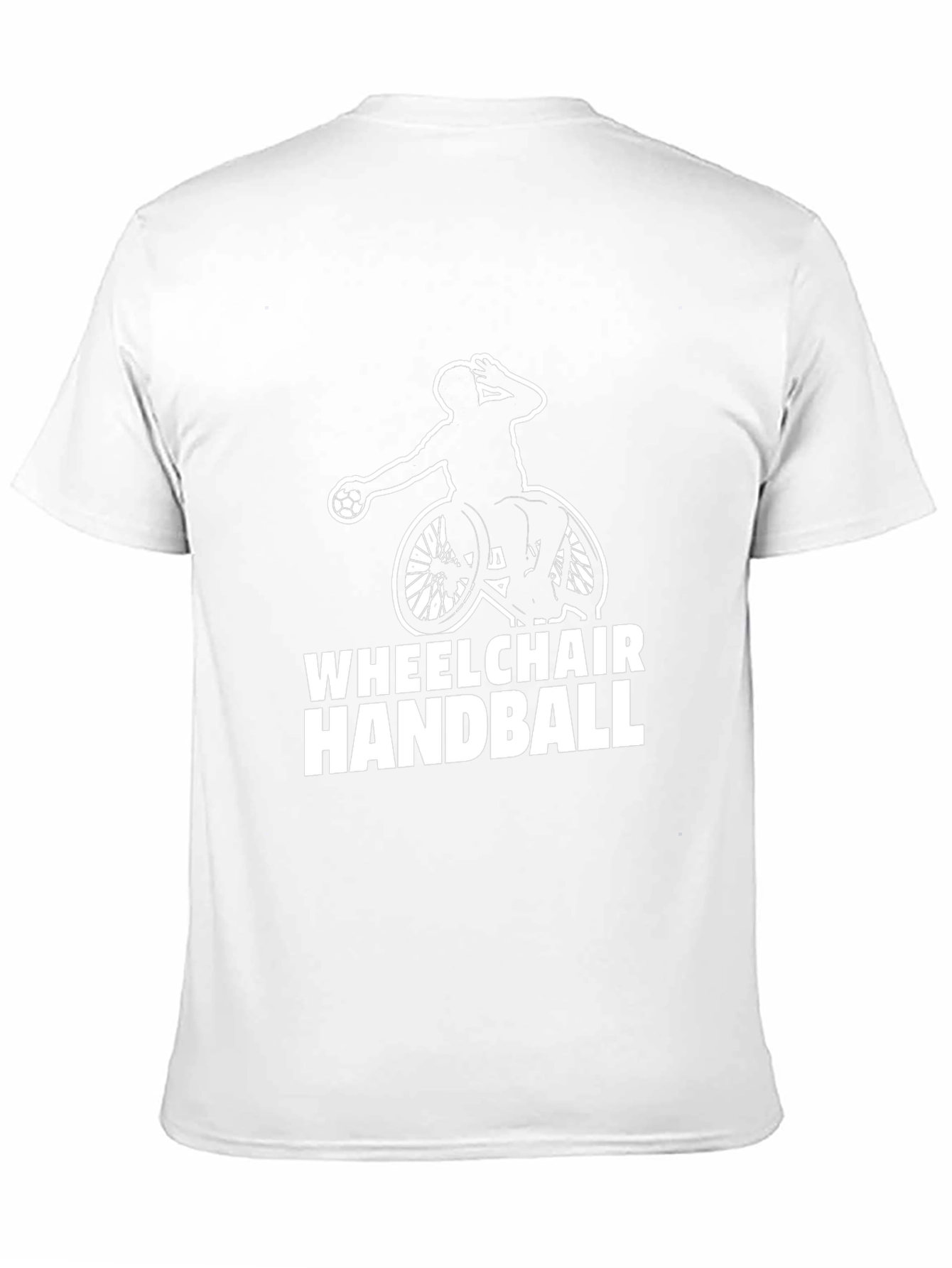 Wheelchair Handball T-Shirt - Adaptive Sports Graphic Tee