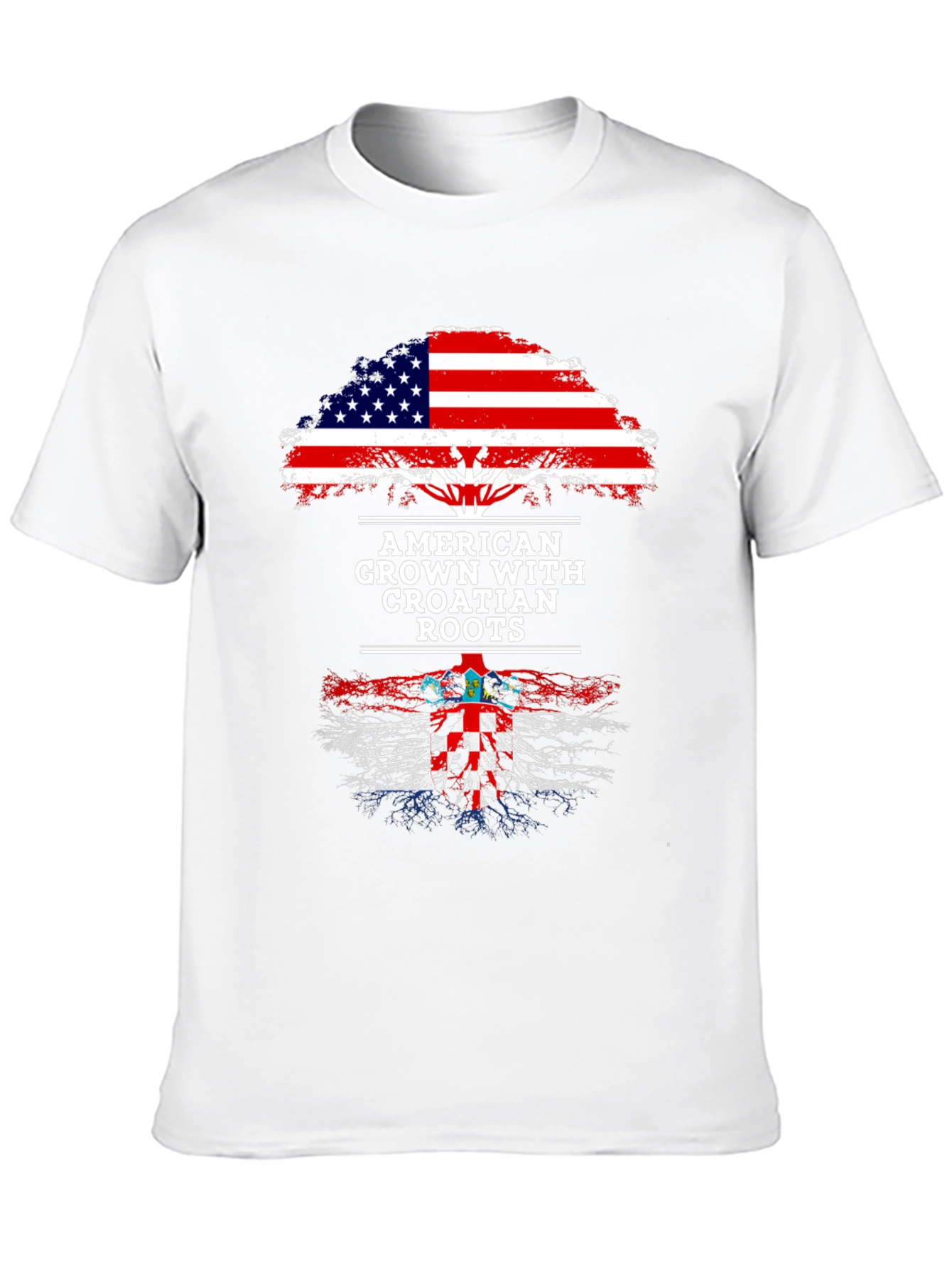 American Grown with Croatian Roots T-Shirt