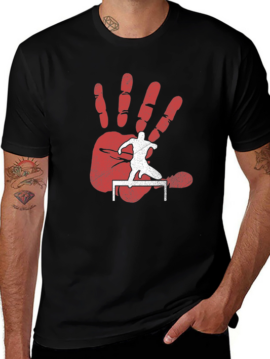 Hurdler Hand T-Shirt