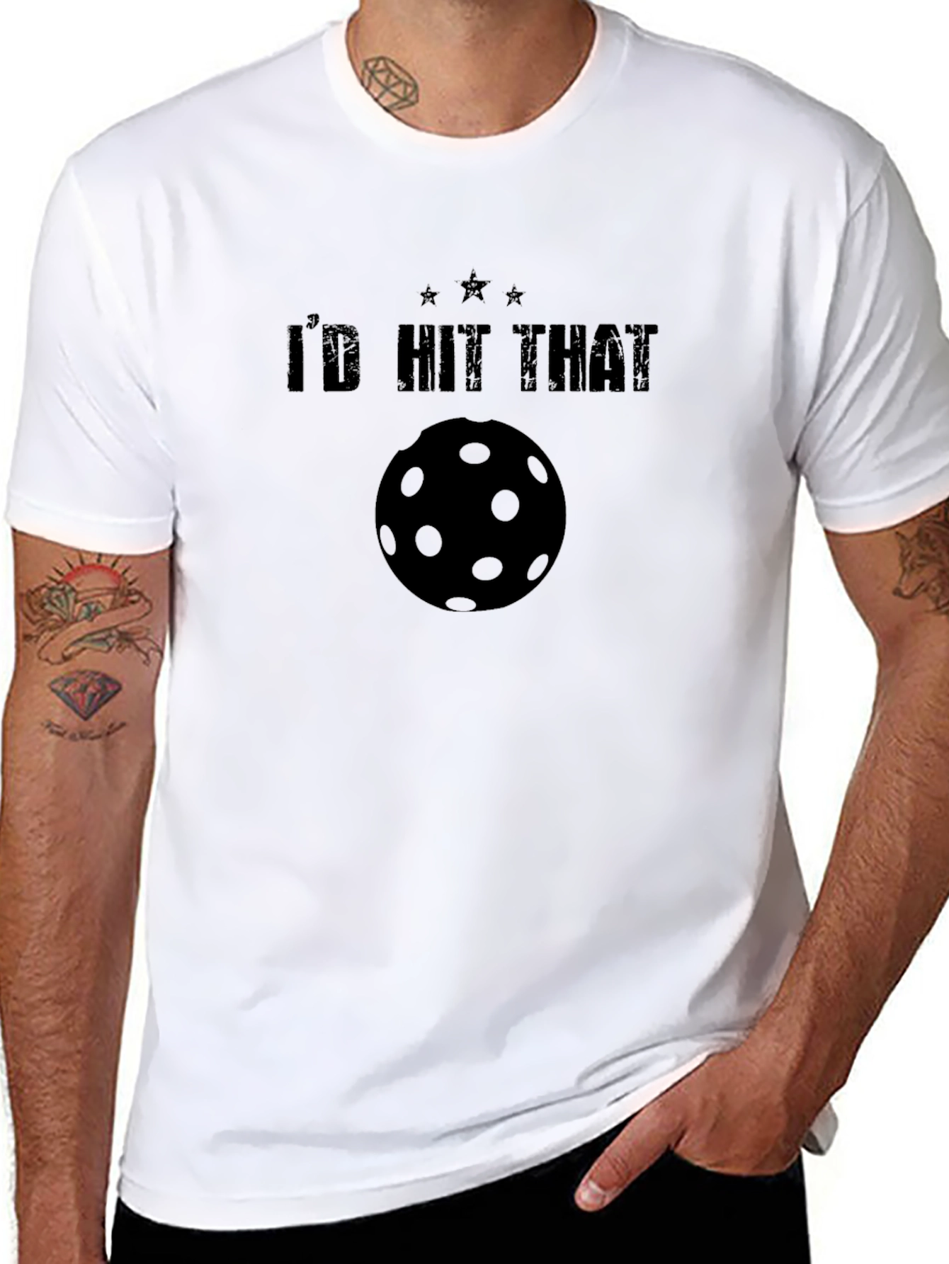 Id Hit That Pickleball T-Shirt