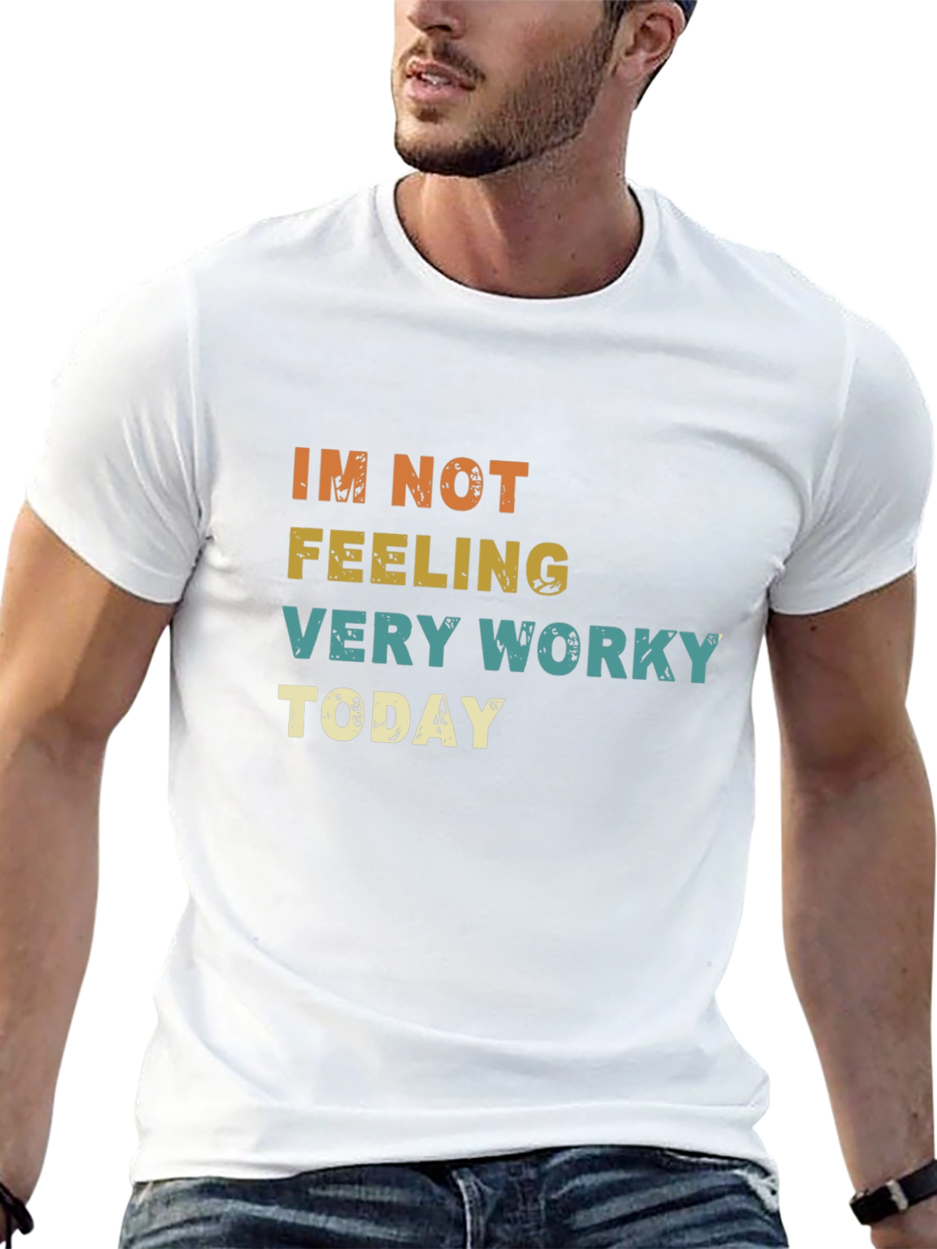 Funny Not Feeling Worky Graphic T-Shirt