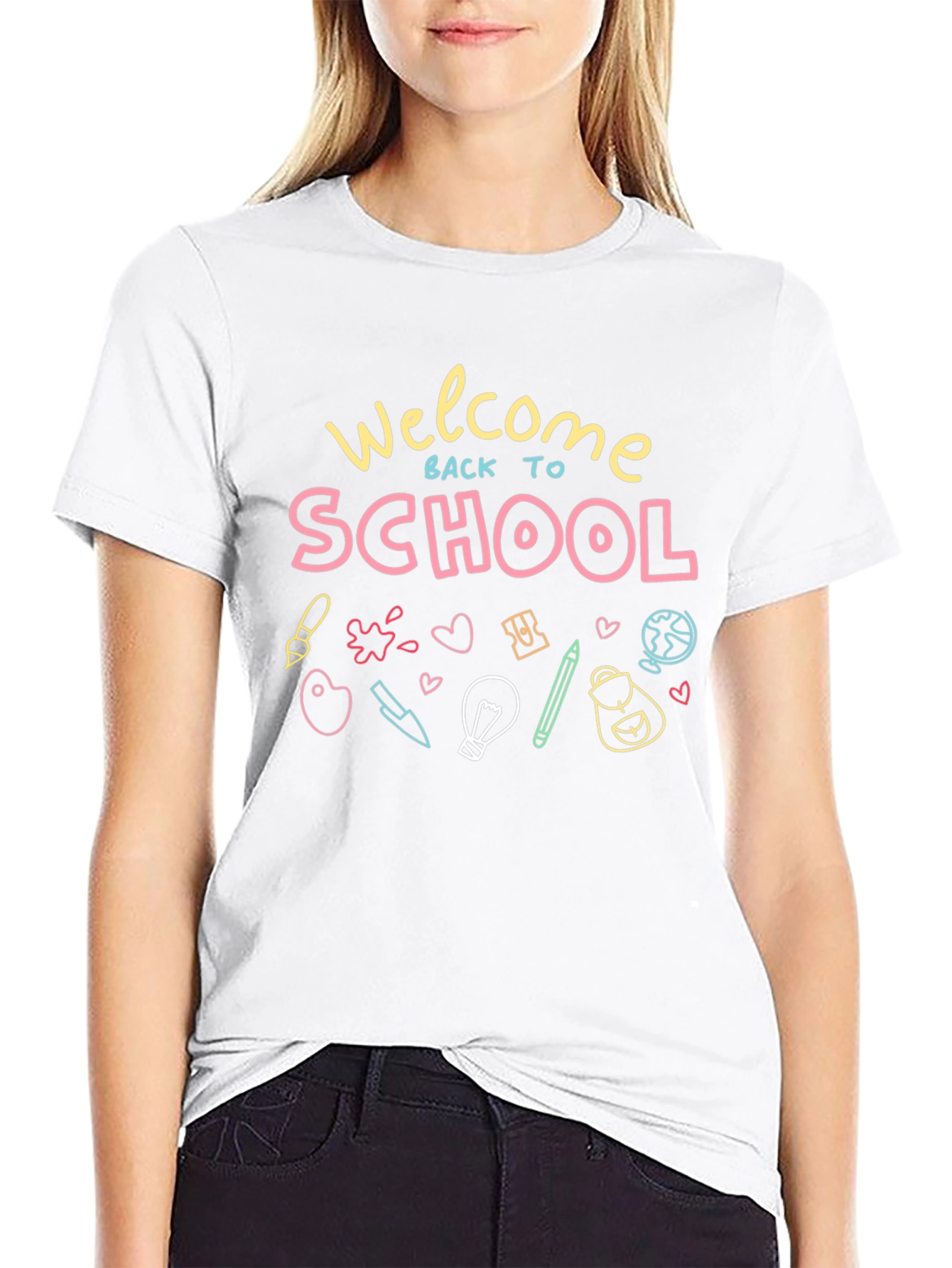 Welcome Back to School Graphic T-Shirt